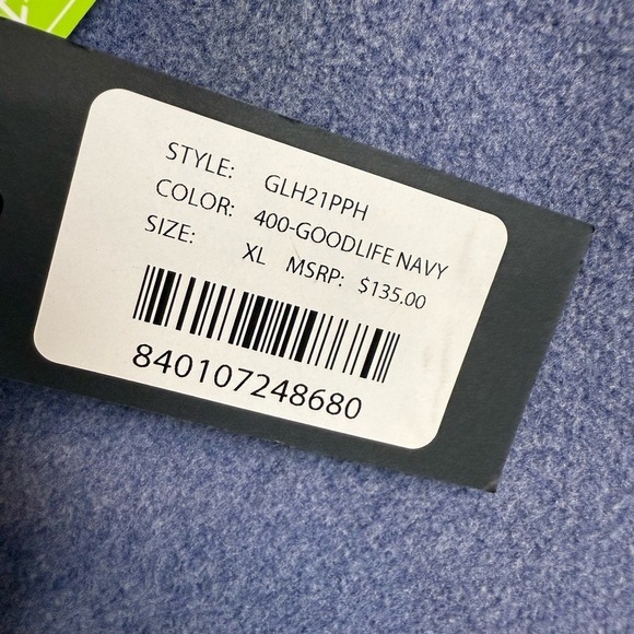 Goodlife nwt polartec hooded pullover blue xl - Picture 3 of 8